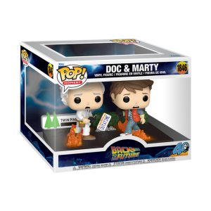 Pop! Moments Back to the Future Doc & Marty
