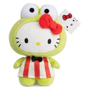 GUND Sanrio  Keroppi  Toy,Green, 9.5"