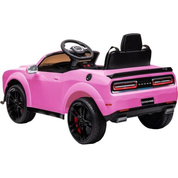 best-ride-on-cars-outdoor-dodge-challenger-12v-ride-on-car-pink-30712890687575_720x-4