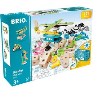 120-Piece Construction Set with Motor