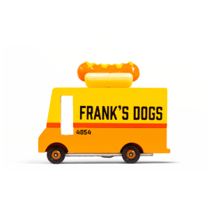 Hot Dog Van Toy Car