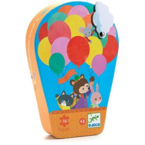 16-Piece Hot Air Balloon Jigsaw Puzzle