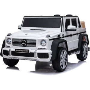 12V Mercedes Maybach G650 Landaulet 1-Seater Ride-On Car - White