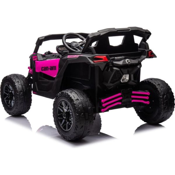 freddo-outdoor-24v-can-am-maverick-1-seater-utv-ride-on-pink-31761642160215_720x-6