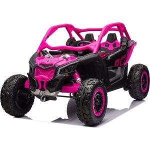 2x24V 4x4 Can Am Maverick 2 Seater Ride on UTV - Pink
