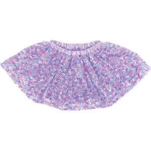 Purple Party Sequins Skirt - Size 4-6 Years