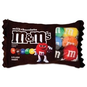M&M's Pillow Plush Set