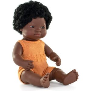 15" Baby Doll African Girl