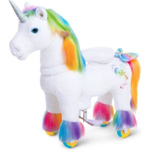 Rainbow Model X Ride-On Unicorn - 3-4 Years