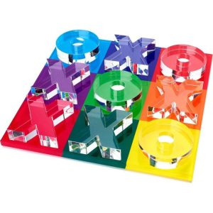 Tic Tac Toe Mini- Rainbow Multicolor