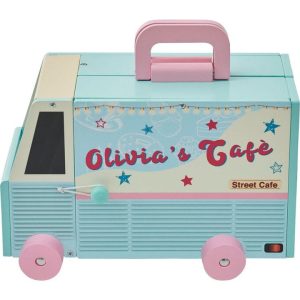 Olivia's Little World Food Truck Dollhouse & Accessories for 3.5" Dolls
