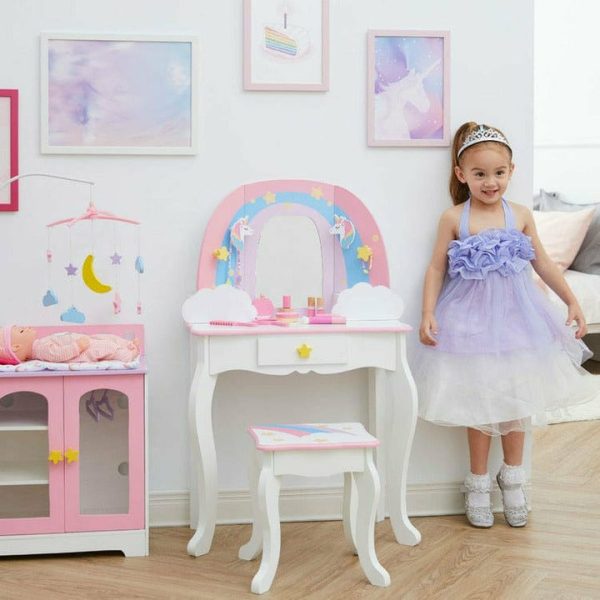 teamson-kids-room-decor-little-dreamer-rainbow-unicorn-vanity-table-and-stool-white-29111359766615_720x